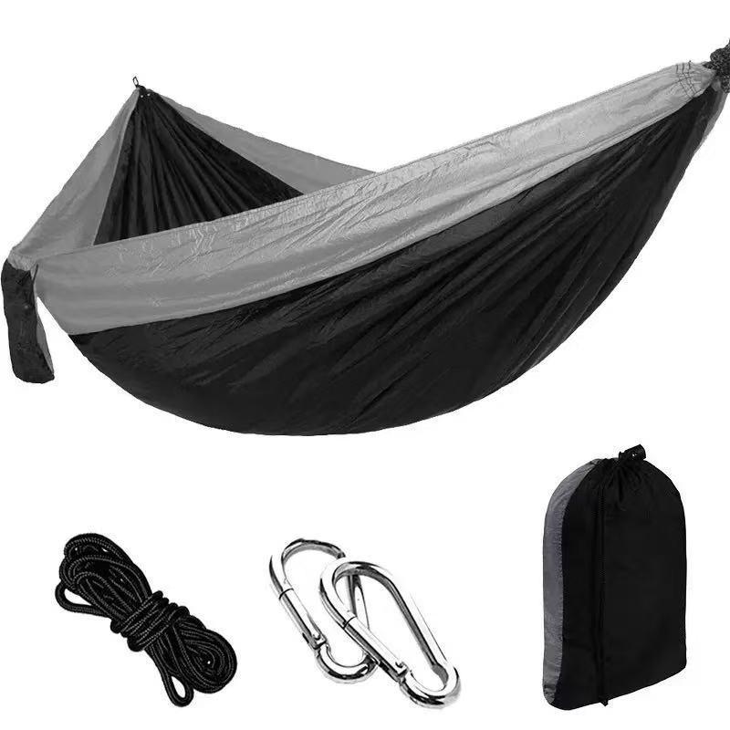 Anti-Rollover Double Camping Hammock: Thick, Durable, High Load Capacity for Two