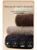 Unisex Thick Fleece-Lined Wool Pants: Warm, Slimming Base Layer with Cashmere for Winter