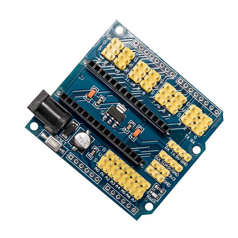 NANO UNO Yellow Pin Header Multi-Purpose Expansion Board Compatible with Arduino by SUNLEPHANT