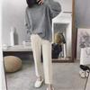 Thicken Women Pencil Pants Autumn Winter Trousers OL Style Female Work Suit Pant Loose Female Trousers Capris