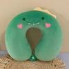 Animal Neck Support Cushion Double-sided Napping Headrest Pad Travel U-Shaped Pillow  Home