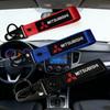 Nylon Hawk Buckle Car Keychain Keyring for Mitsubishi Ralliart Cordia Pajero Lancer Eclipse Galant Mirage L200 Key Ring Holder TX1