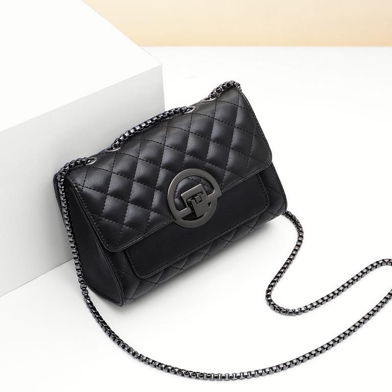 Geantă Crossbody Nouă de Toamnă și Iarnă pentru Femei Textură de Înaltă Calitate Versatilă Geantă Nișă cu Lanț Geantă de Umăr la Modă Geantă Pătrată Mică