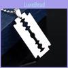 Style Punk Simple Blade Alloy Necklace With Pendant For Party And Gifts Employee