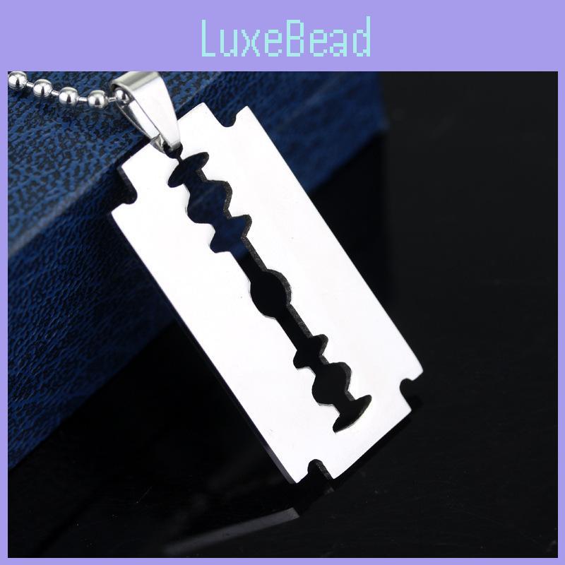 Style Punk Simple Blade Alloy Necklace With Pendant For Party And Gifts Employee