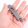 Hamans EDC Titanium EDC Pry Bar Keychain Bottle Opener Portable Multi-Tool Multi-Tool