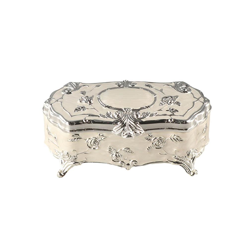 Vintage Ring Earrings Organizer European Trinket Case Luxury Treasure Chest  Toothpick