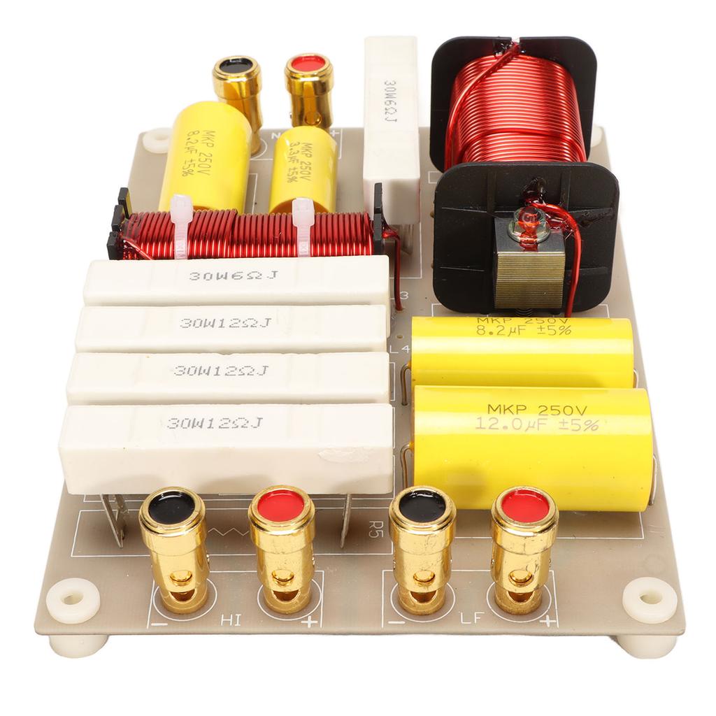 2 Way Crossover Filters Professional High Power 800W HiFi Speaker Frequency Divider for Stage Speaker