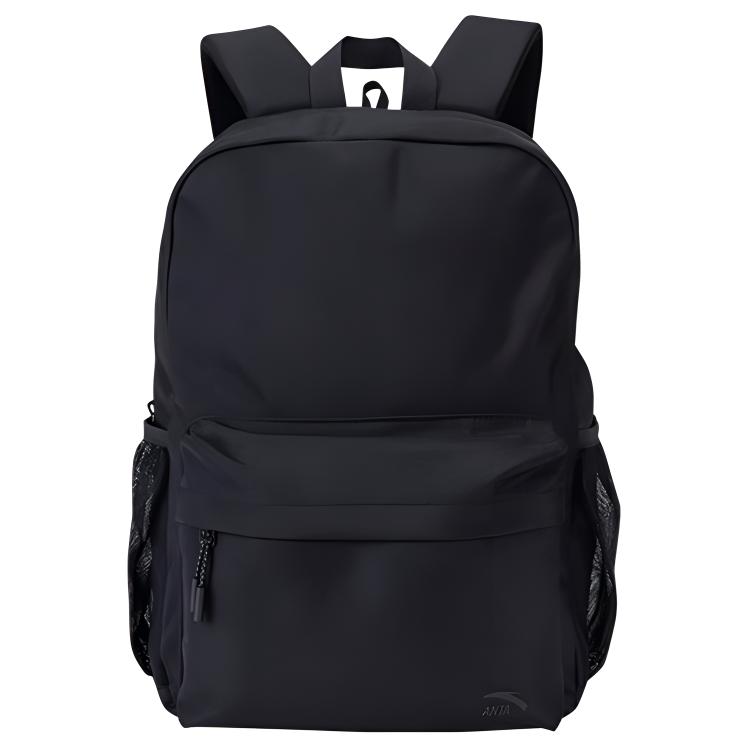 New Anta Life Collection Fabric Backpack Regular Unisex Black 192438151-1