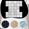 32Pcs Sashiko Stencil Kit Embroidery Practice Pattern Stabilizers