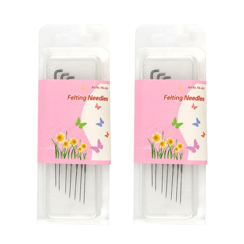 

10/14Pieces Felting Needle Wool Needle Felting Tool Kits Wool Triangular Felting Needle for Wool Felting DIY Felt Craft