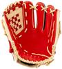 ZETT Pro Status Sosuke Genda Soft Baseball Deep Brown Size 4 Glove, Right-Handed Throw, Orange/Pastel (5832), (BRGB32450)