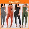 Ærmeløs Clubwear Bodycon Jumpsuit Med Elegante Lange Bukser Til Afslappet Brug Og Fest