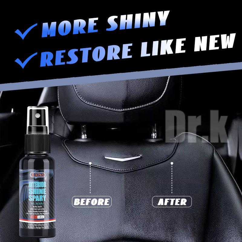 100ml Plastikowy Odnawiacz Back To Black Połysk Produkty do Czyszczenia Samochodu Auto Politura Powłoka Detailing Samochodowy Renowator Błyszczący i Ciemniejszy