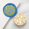 10Pcs Embossed Seal Stamp Head Scrapbooking Stamp Head for Appreciation Card Invitations Envelope Embellishment