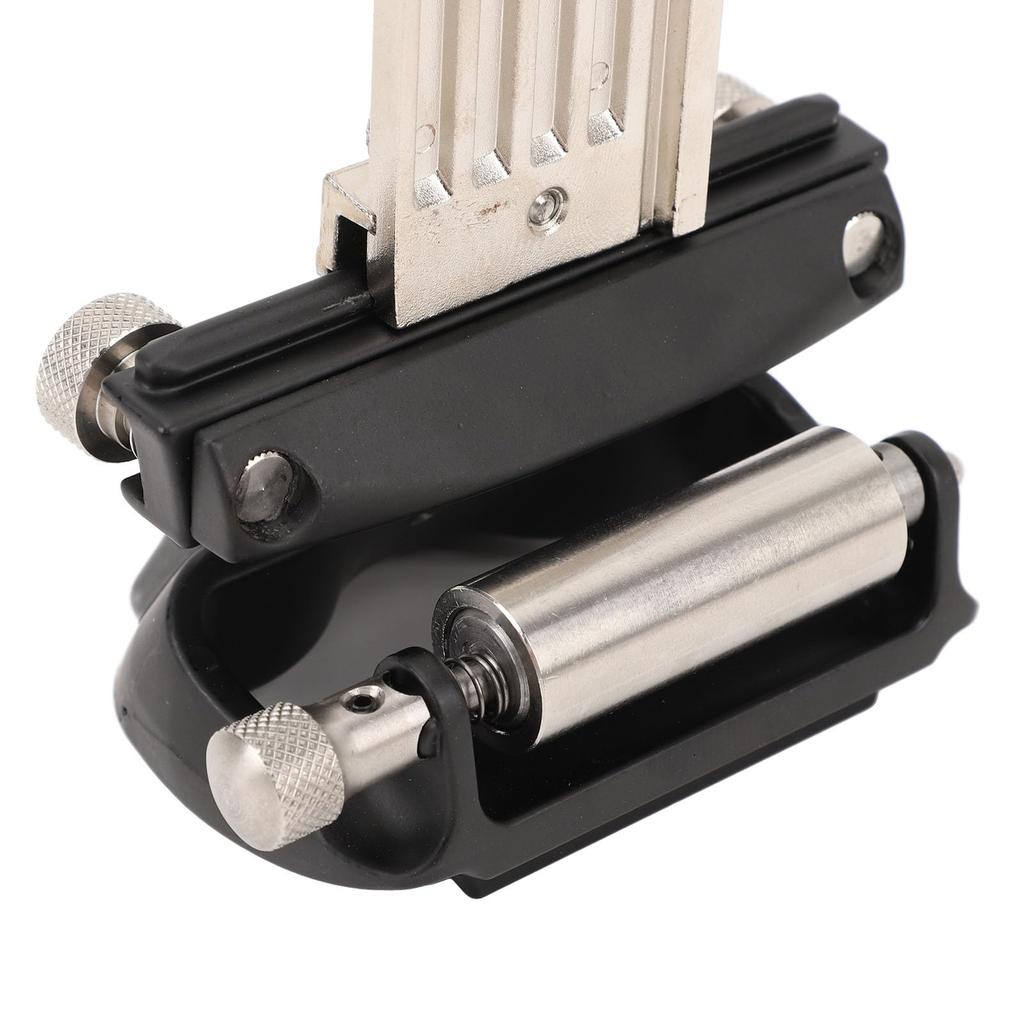 Chisel Sharpener Kit with Angle Woodworking Honing Guide Aluminum Eccentric Angle Manual Adjustment for Planing and Chisel Sharpening Fixture, System,