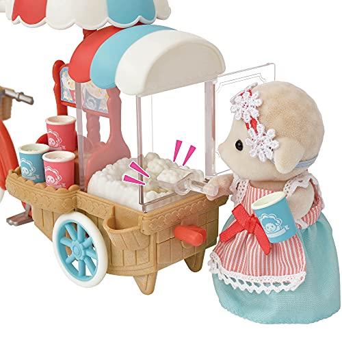 Sylvanian Families Amusement Park Shower [PonPon! Popcorn Cycle] Mi-90 ST Mark Certification 3 years old and up Toy Dollhouse Sylvanian Families EPOCH