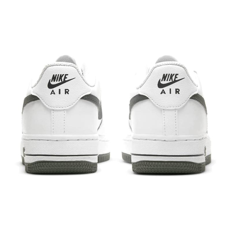 Nike Air Force 1 Low 'White Iron Grey Swoosh' GS Sneakers DJ4617-100