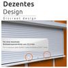 8 Stück 40mm Weißes Kunststoff-Rollladen-Stopperset Mit Schrauben Verhindert Übermäßiges Gleiten Für Fensterladen-Hardware-Zubehör