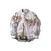 Li Ning Sports Fashion Series Casual Long Sleeve Shirt Mountain Print Men Shirts ASHP015-2