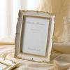 Antique Ornate Photo Frame with Floral Relief Vintage Picture Frame Wall and Tabletop Display for Home Decors Art Gallery