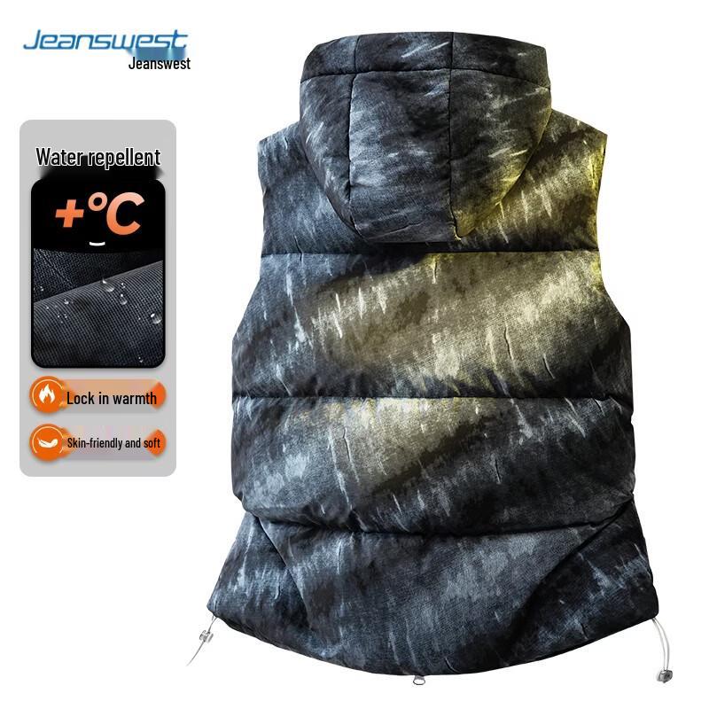 Jeanswest Men's Hooded Down Vest