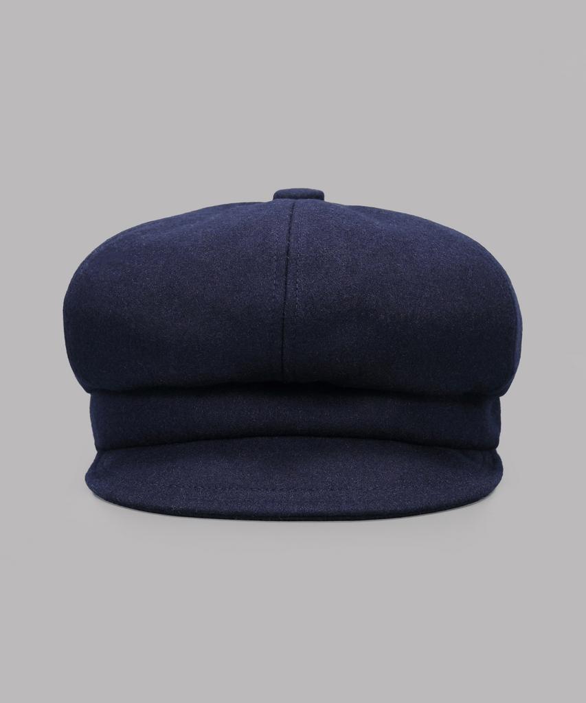Maia Wool Beret - Navy