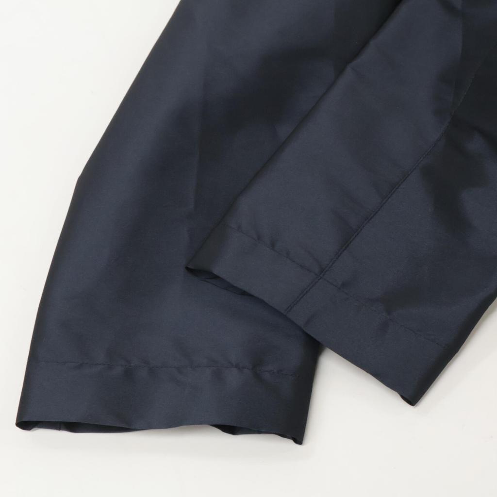 HERNO CA0150D Navy Nylon Big Button Soutien Collar Coat coat 42 NavyUsed