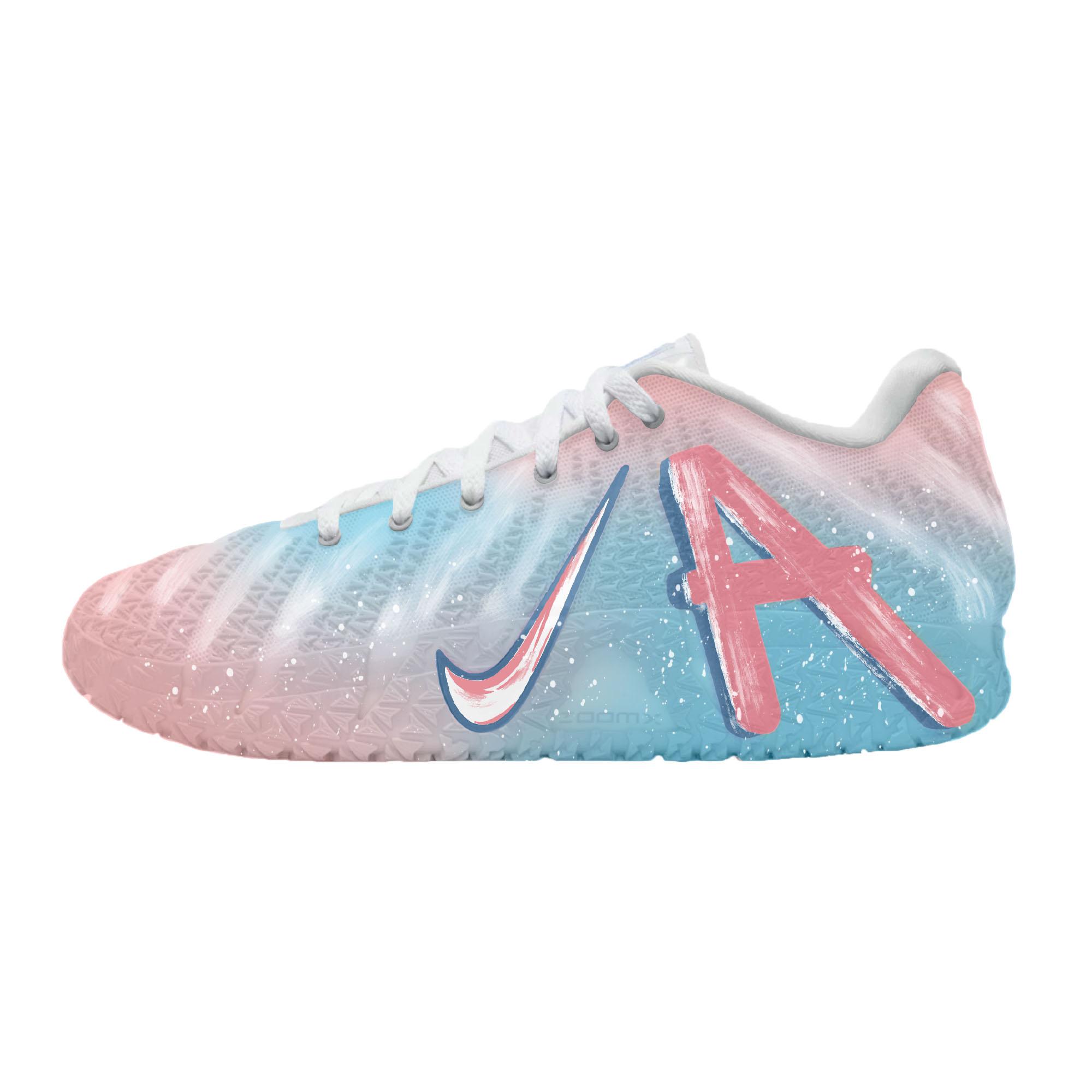 

Nike Ja Morant 3 Dreamy Sky Cushioning Abrasion Resistant Cushioning, Wear Resistant Low top Basketball Shoes Men s HF2794-100(Team60-) 40.5