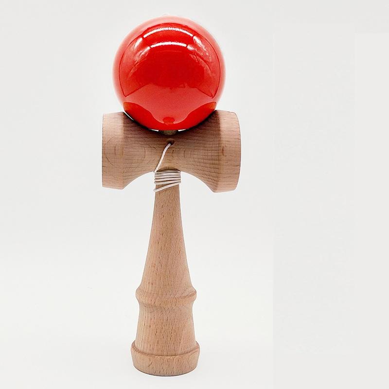 Wooden Toy Professional Skillful Juggling Ball Catch Ball in Cup Traditional Game Hand Eye Coordination Education  For Children