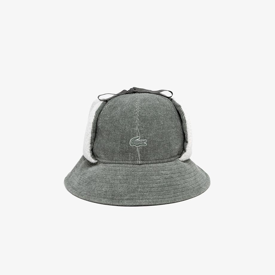 [lacoste] Men's Sport Earflap Bucket Hat RK422E-55NL7A