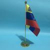 (BANDIERA DEL CIELO)Bandierina da scrivania Ufficio Bandiera del Venezuela bandiera 14x21cm poliestere VE VEN Bandiera Nazionale del Venezuela Ornamenti da scrivania Bandiere