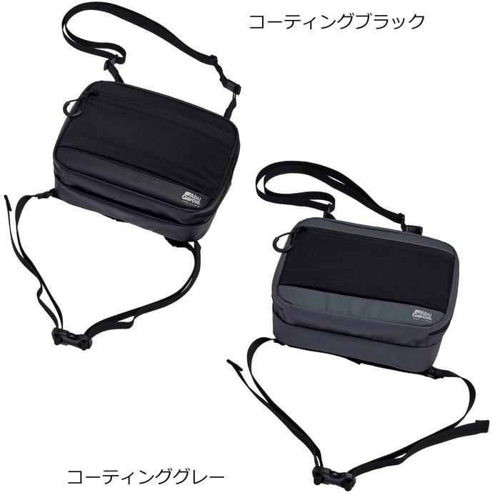 AbuGarcia Water-Repellent Chest Pack 2-Way Chest Pack Coating Black