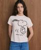 LADY VOLUME Move Snoopy T-Shirt (Pink)