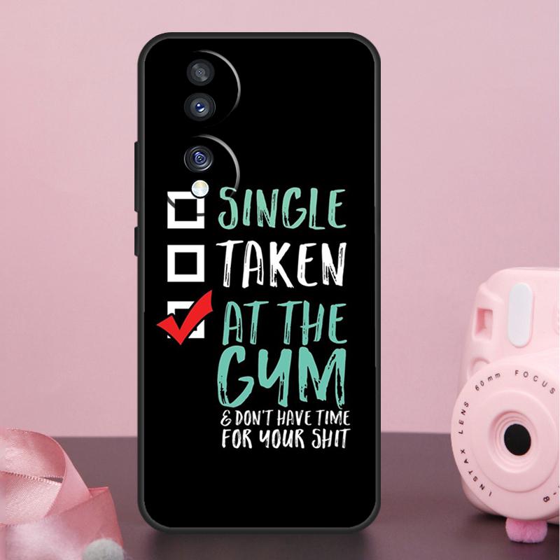 Bodybuilding Gym Fitness Quotes Case For Honor 400 Pro 200 50 70 90 X9a X9b X9c X9d X8b X8c Win Magic 7 Lite 5 6 8 Pro Cover
