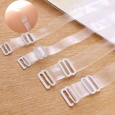 5 paires de bretelles de soutien-gorge transparentes réglables – Remplacement invisible