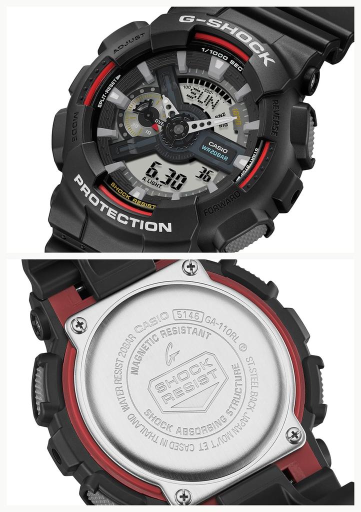 Styl hodinek Černá [Casio] G-Shock []Ikonické pánské GA-110RL-1AJF