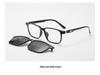 2025 Magnetic Clip-on Unisex Trendy Anti-UV Sunglasses for Driving & Outdoor