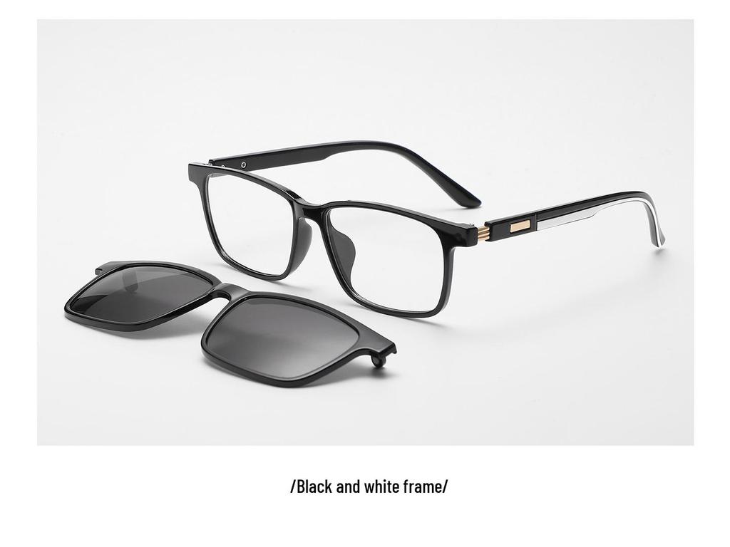 2025 Magnetic Clip-on Unisex Trendy Anti-UV Sunglasses for Driving & Outdoor
