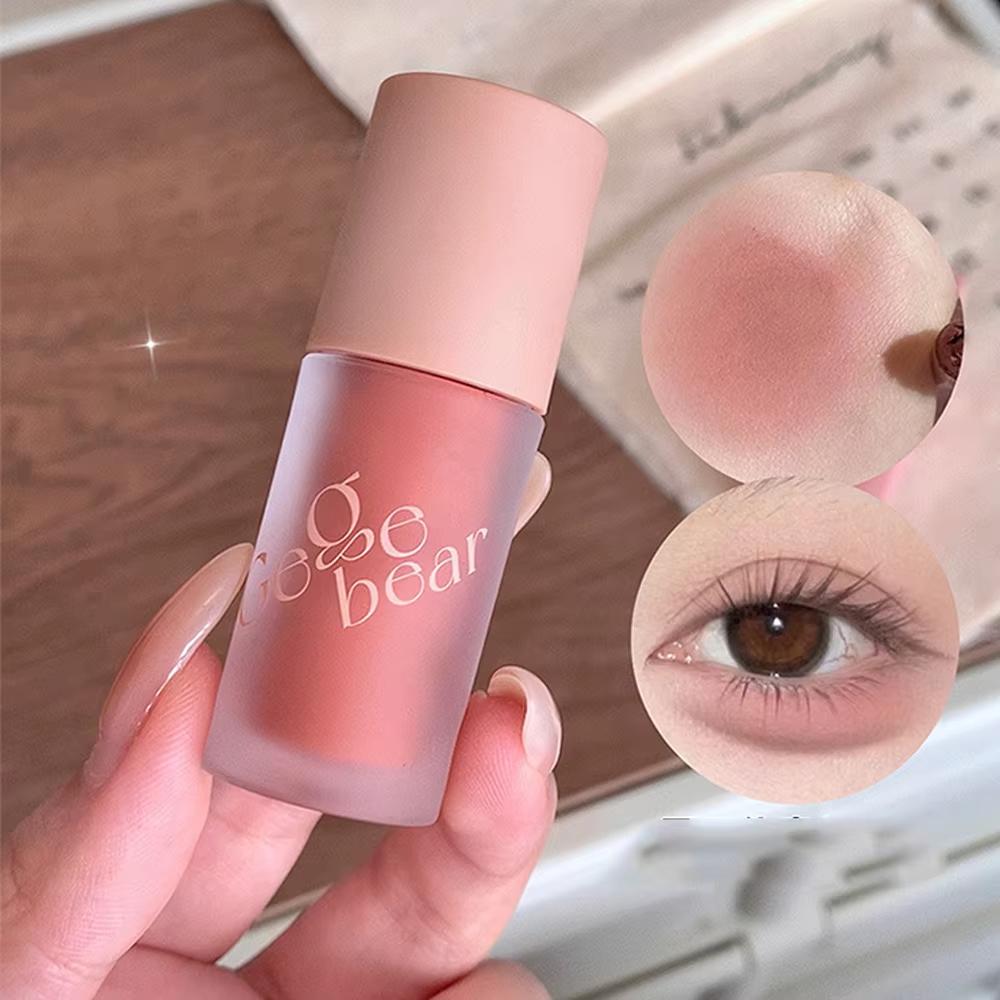 Gege Bear Smooth Multi-purpose Cream Expansion Color Blush Eye Shadow Not Easy To Fade Nude Matte Velvet Lip Glaze