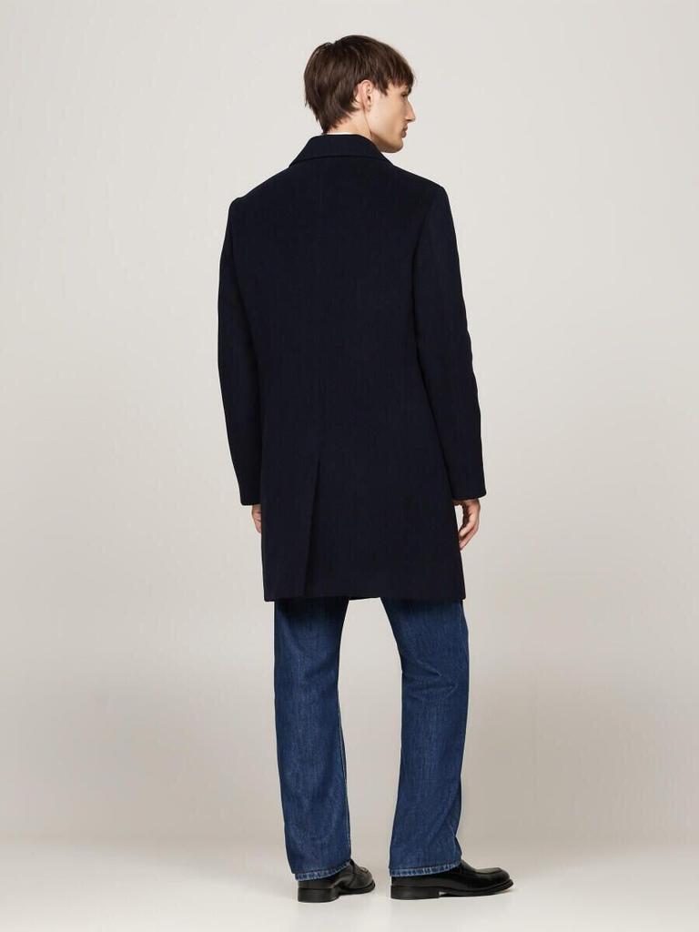 Пальто Tommy Hilfiger переходного типа темно-синего цвета