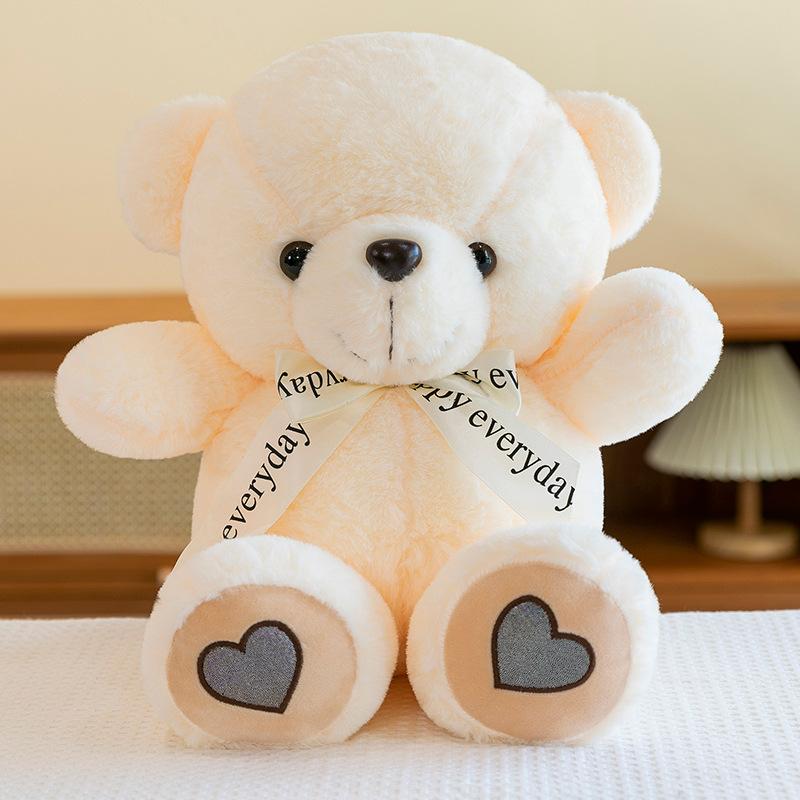 Pullover Bär Puppe niedlicher Teddybär Plüschtier sitzender Stil als Herz Umarmungsbär Mädchen Geschenk