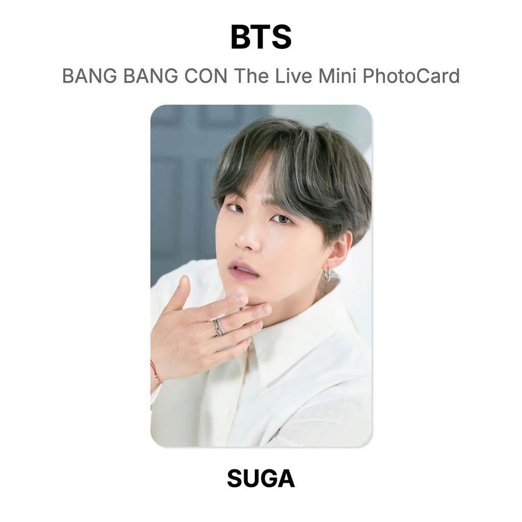BTS BANG BANG CON The Live Mini PhotoCard Official Photocard