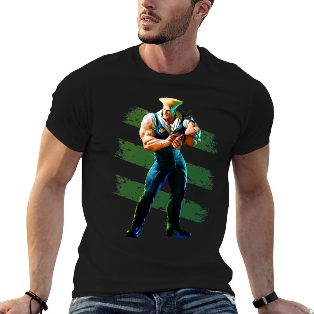 Street Fighter  Guile TShirt Big Size Daily Wear TShirt