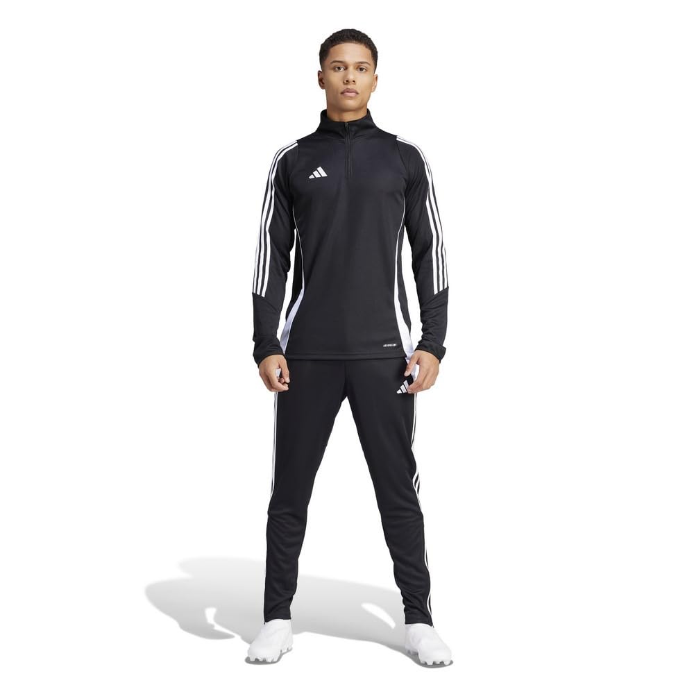 Adidas Soccer Jersey Tiro 24 Training Size M Bottoms, Pants, Men's, KNS66, Black/White (IP1952),