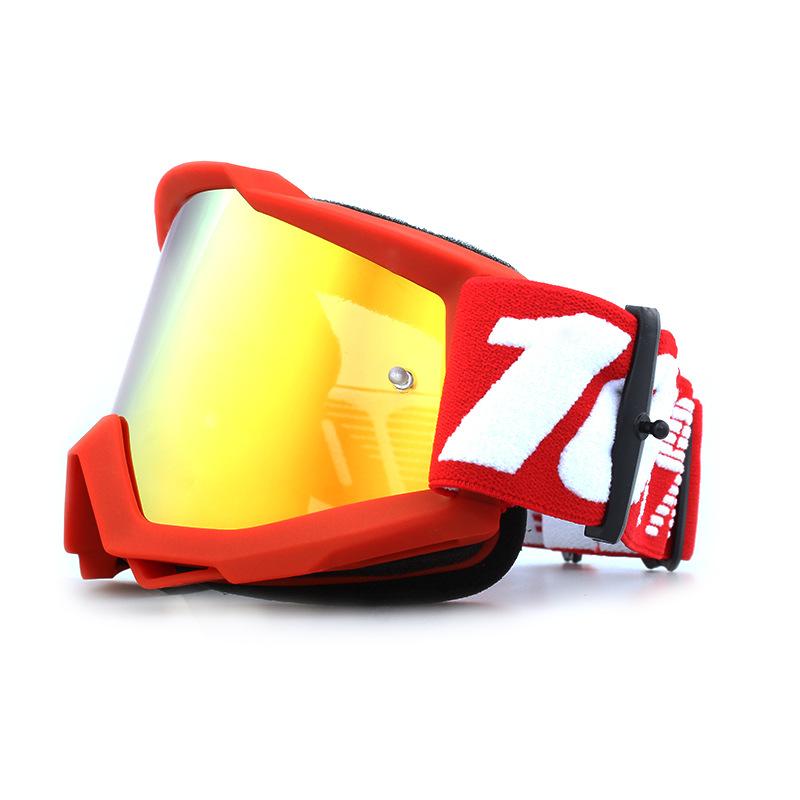 100% Cycling Goggles Outdoor sports motorcycle helmet, off-road windproof, sandproof, dustproof goggles, ski goggles