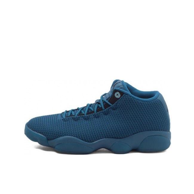 Jordan Horizon Comfortable Simple Shock Absorption Wear-Resistant Mid-Top Basketball Shoes Women Sneakers Teal 845099-306