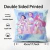 KPop Demon H-Hunters Pop Pillow Case Good Printing Pillowcase Living Room Sofa Cushion Cover Bedroom Room Decor