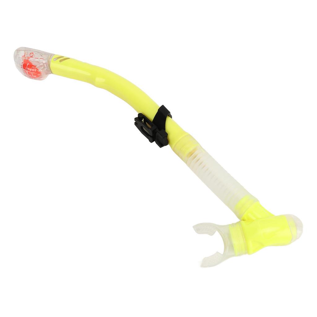 Dry Snorkel Tube PVC Silicone Easy Breath Lightweight Swimming Snorkel Tube for Diving Enthusiast