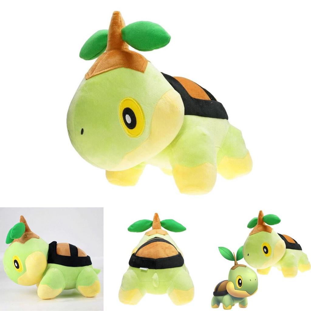 Lovable Pokemon Turtwig Plush Doll With High-density Plush Material For Maximum Softness